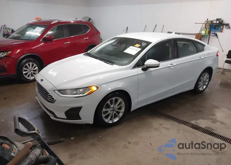 2019 Ford Fusion Hybrid Se из США, поврежденный, VIN 3FA6P0LU1KR255494